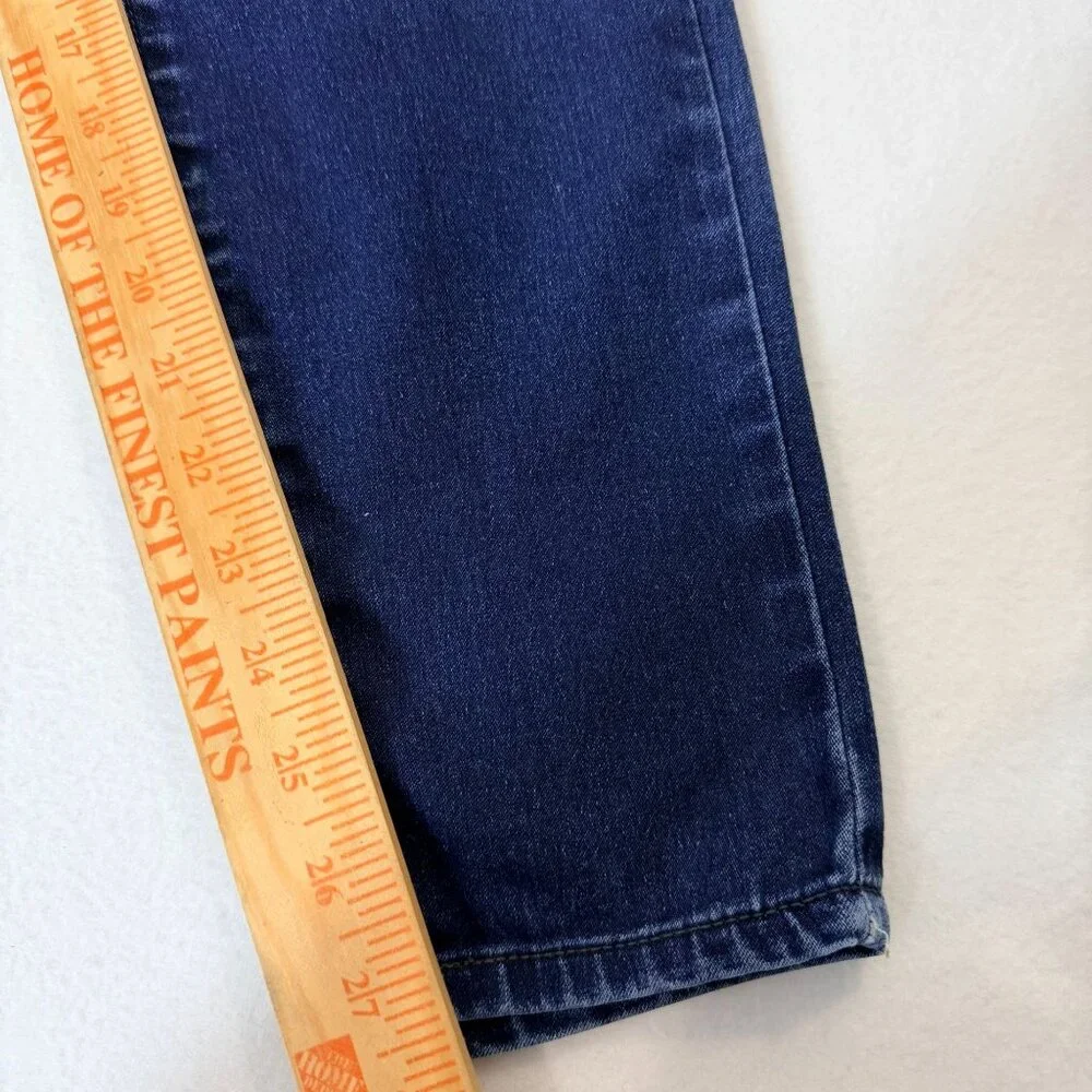 Paige Verdugo Ultra Skinny Womens Dark Wash Jeans Size 27 Mid-Rise Stretch Denim - Picture 11 of 15